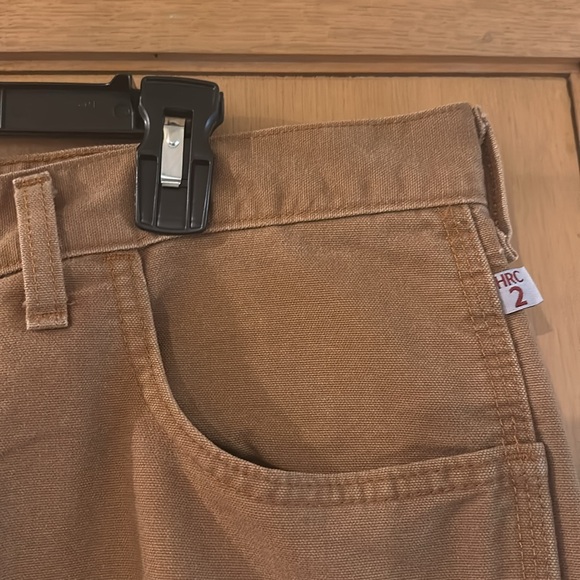 Tyndale Men’s Flame Resistant FR Straight Relaxed Fit Pants Brown Size 38x32 - Picture 4 of 11